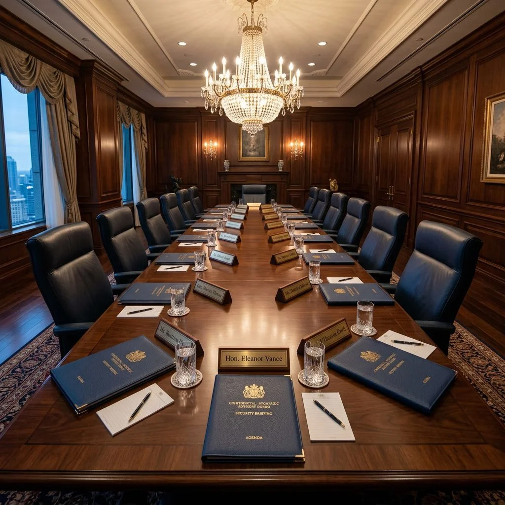 Executive boardroom communication
