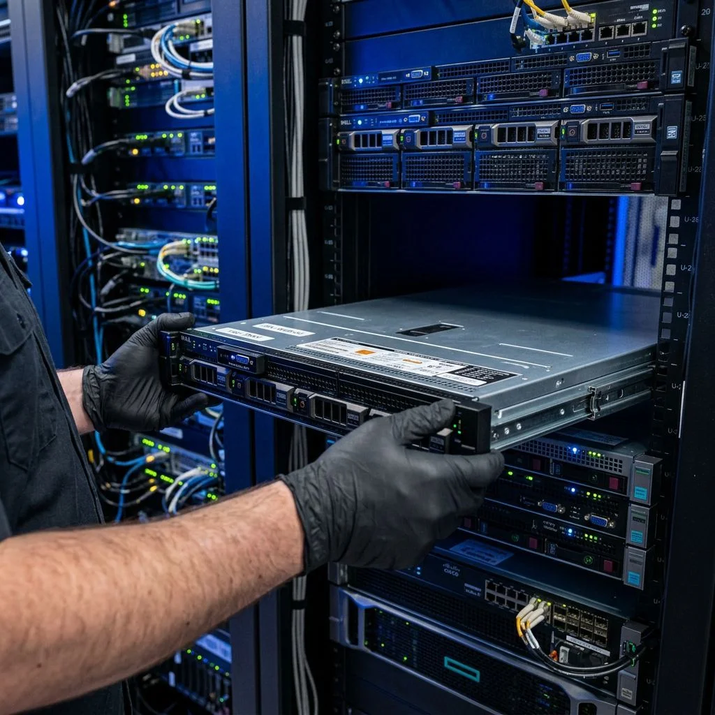 Server infrastructure for lift and shift migration