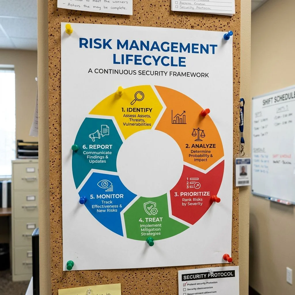 Risk management framework dashboard